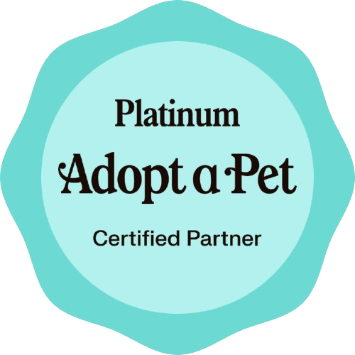 Platinum Adopt a Pet Certified Partner Badge